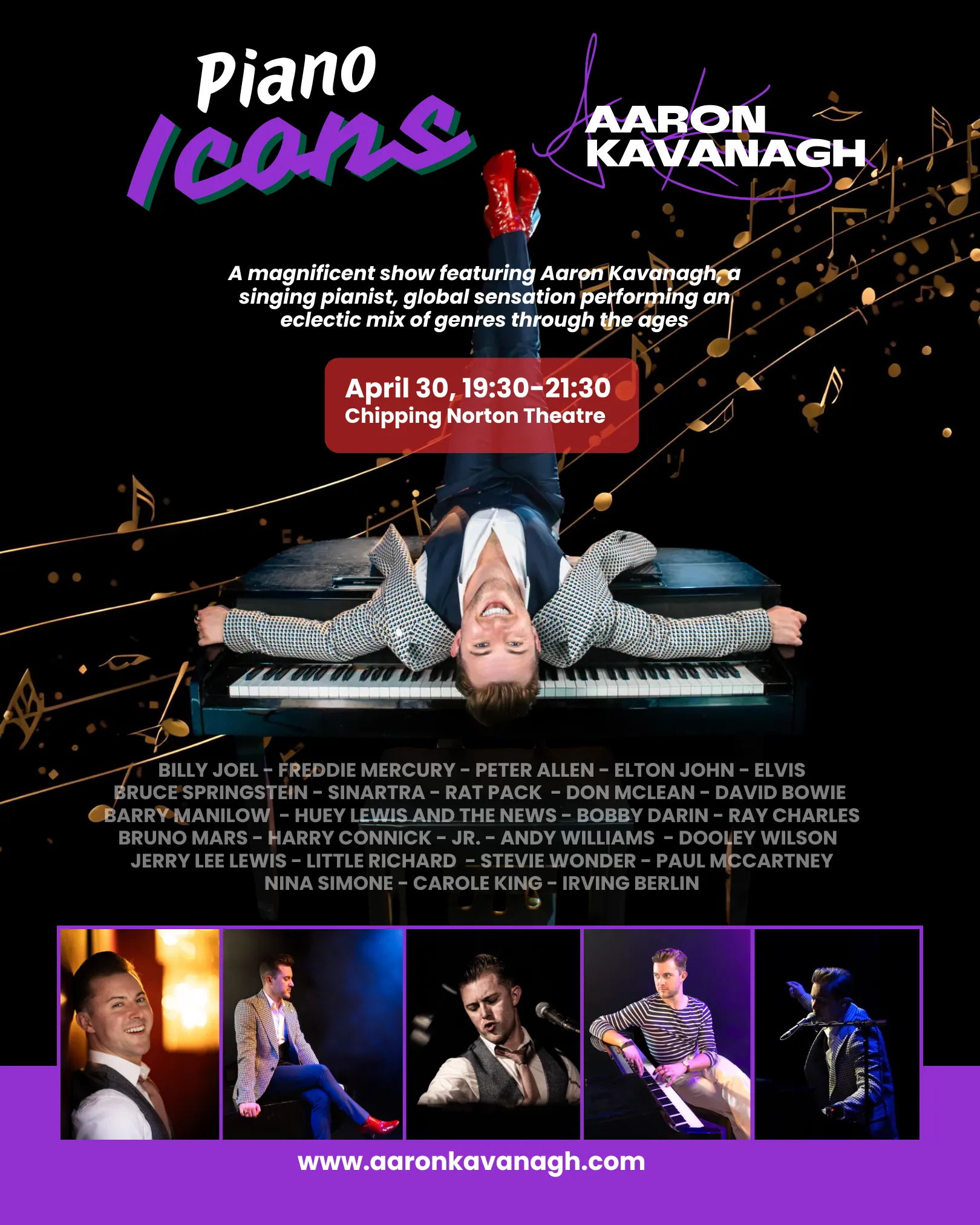 Aaron Kavanagh: Piano Icons image